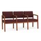 Lesro Lenox 3 Seat Tandem Seating W/ Arms, 65 in W 26 in L 31.5 in H LW3103 - alternate 1